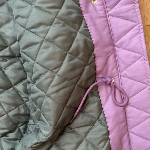 J.Crew NWT Lavender Perfect Eco-Friendly Winter Parka Size Medium